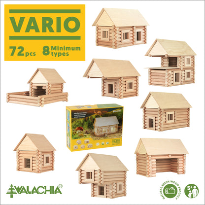 Vario Kubbasett 72 stk